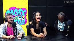 Hey, check out this sexy Brazilian morena getting wild with her boyfriend