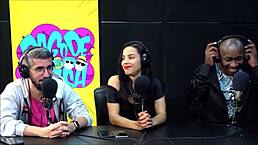 Hey, check out this sexy Brazilian morena getting wild with her boyfriend