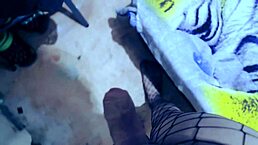 Your latina tranny stepsister got so horny she accidentally sent this taboo video of stripping and touching her tiny dick in pov asmr.