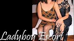 Uh ladyboy fuckin my thai wife hard with cum and tits play feels so wild