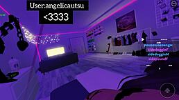 嘿，我在Roblox公寓后入大屁股朋友肛交内射！