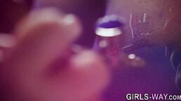 uh, pretty lesbos eating wet vag in group photoshoot