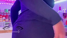 Ms Bulma Briefs Squirts Wildly While Fucking Her Pussy in the Kitchen