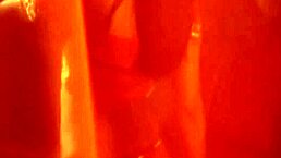 power and s with cute brunette babe in softcore striptease