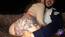 hey, watch this big ass milf sucking cock then getting rimmed while using dildo and vibrator