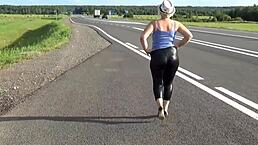 check out this big ass in leather leggings