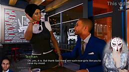 Come play with me, says the playful fox in stockings, flashing her big ass and tits under the skirt outdoors.