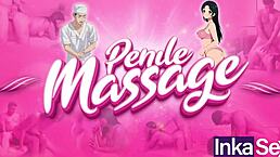 Masajista Toca a Mi Joven Esposa Peruana y Se La Termina Follando Delante de Mí!