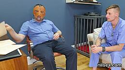 Hey slutty cutie, ready for this awkward butthole therapy in the loony bin with ass licking and anal?