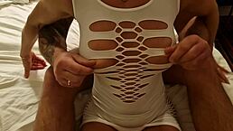 Watch Me Pound My Boss's Juicy Wife Up Close With Intense Doggystyle At Wild Party!