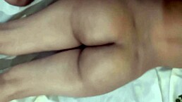 She got a relaxing ass massage from her devar at home in this homemade Indian video