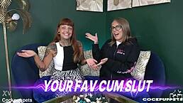 Yourfavcumsluts, ready for cock puppets second full movie with piss and sloppy blowjob?