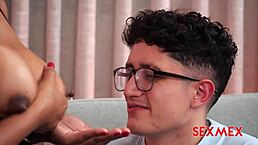 Sexmex nursing neighbor Melany Latina gets fucked in heels quickie