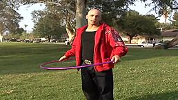 Stepdaughter's Cute Innocent Face Covered in Cum from Outdoor Doggystyle Fuck