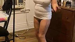 Anna Maria mature latina enjoys her favorite activities in Caribbean setting.