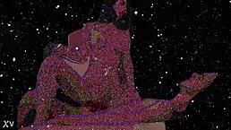 so this lofi porn video shows romantic cartoon sex in a casual way with everyday vibes.