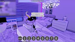 this time she asked me to fill her with milk in roblox game