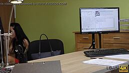 Loan4k办公室试镜娇小美女给富豪操