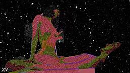 so this lofi porn video shows romantic cartoon sex in a casual way with everyday vibes.