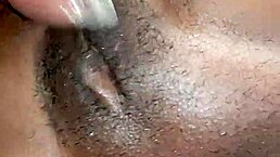 I really love how she takes that massive black cock deep inside her shaved pussy.