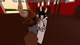 Hey, check out this cowgirl getting fucked by a bull