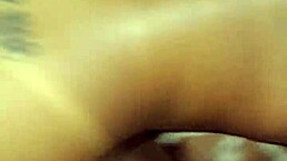 Young Black Girlfriend Marybombom Gets Her Tight Pussy Filled With Huge Creampie Load From Friend