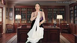 I Feel So Hypnotized by Bully's Secret Weapon as Busty Mature Principal MariaOld in Role-Play.