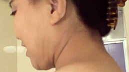 Mature Asian milf explores solo play with toys in homemade video