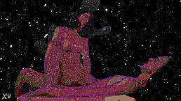 so this lofi porn video shows romantic cartoon sex in a casual way with everyday vibes.