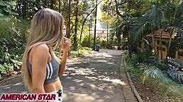 Will This Teen Call a Guy from the App to Lose Her Virginity Raw in the Woods?