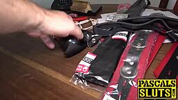 Skinny babe April Paisley gets dominated with rough ass fucking and cum in mouth!