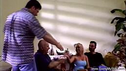 angry wife, you're cheating on your cuckold husband with this hardcore blowjob and threesome action