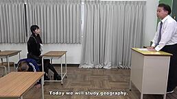 hey, can you handle this japanese mistress in her skirt dominating with tickling and messy food play?