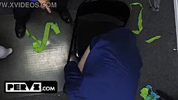 Pervz Feisty Blondes Endure Public Interrogation And Harsh Punishment In Gangbang