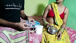 unexpected meeting with my hot malvika leads to pussy fucking bent over doggystyle and dirty talk