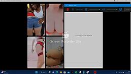 In this steamy narrative, a curvy babe with big ass and tits indulges in solo masturbation, fingering her pussy to explosive orgasm on Instagram live