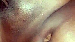 I really love how she takes that massive black cock deep inside her shaved pussy.