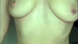 slutty british girlfriend gives horny webcam experience