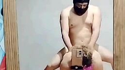 We fuck in front of the mirror with my hot emo wife 😈