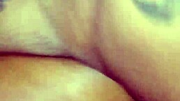 Young Black Girlfriend Marybombom Gets Her Tight Pussy Filled With Huge Creampie Load From Friend