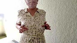 I feel so aroused watching this married woman masturbate outdoors with big tits in german full movie