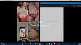 In this steamy narrative, a curvy babe with big ass and tits indulges in solo masturbation, fingering her pussy to explosive orgasm on Instagram live