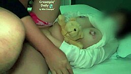 Hey, this teen girl gets creampie in her tight asian pussy!