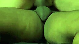 Black mature milf takes monster big black cock in interracial close-up