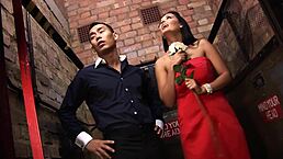 This casual tale features fingering, licking, and fucking a slutty brunette MILF in red high heels.