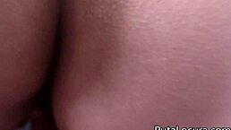 Colombiana Explosiva Cabalgando Polla Española - Qi�