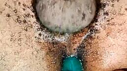 I prep Kuro with toys for intense anal pleasure in homemade session.