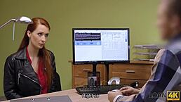 Loan4k if big-breasted woman wants money she gives her vagina