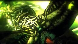 alien hmv compilation 1 features monster sex with big tits and blowjobs