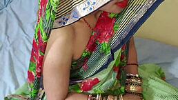 Innocent bhabhi bends over without words for doggystyle pussy licking and fucking with friend.